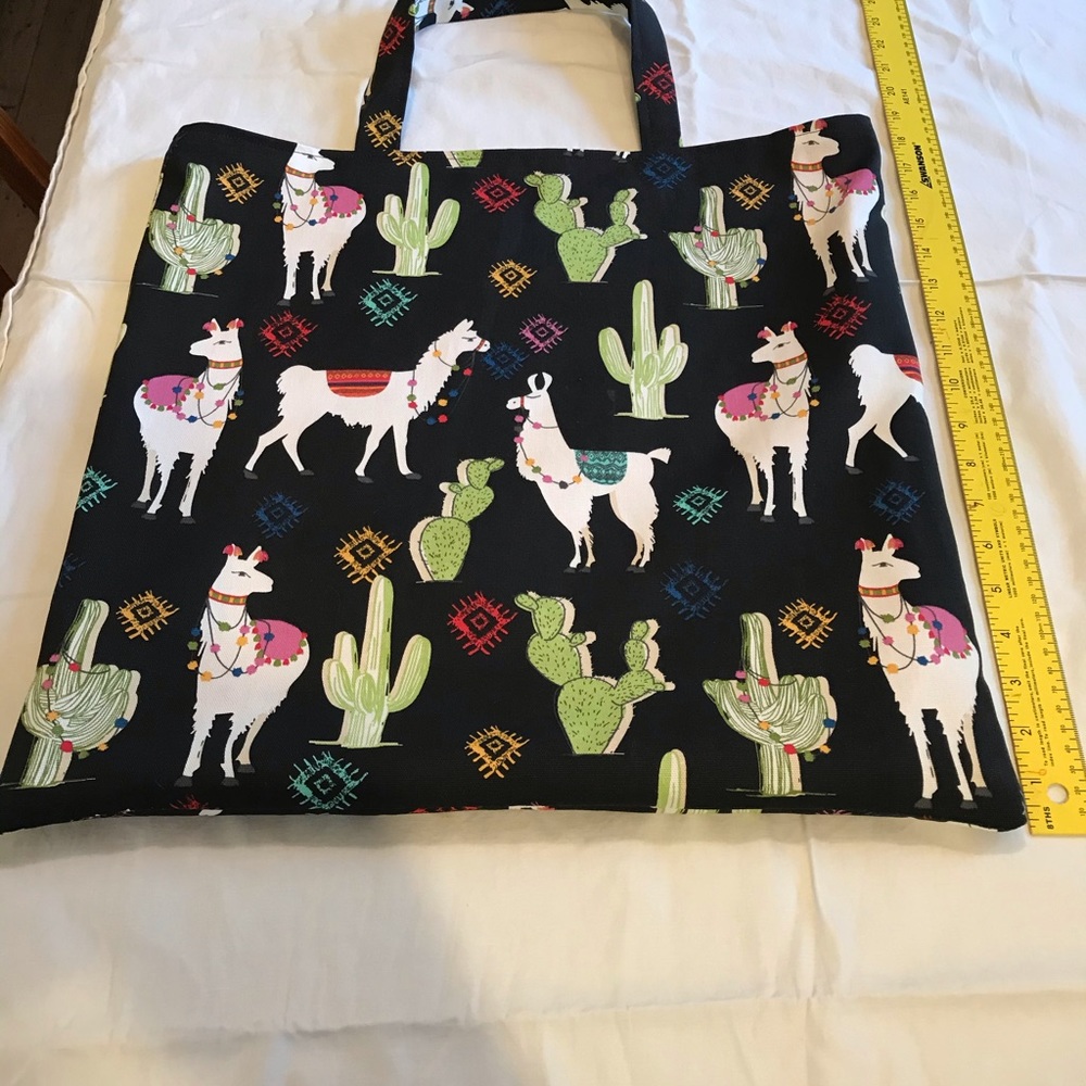 All cotton tote bag handmade